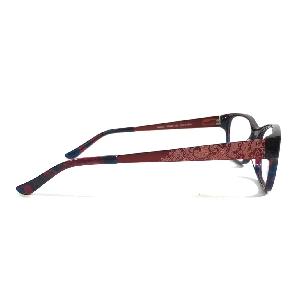 Aristar Eyeglasses Frames AR18433 517 Blue Red Tortoise Cat Eye 53-16-135